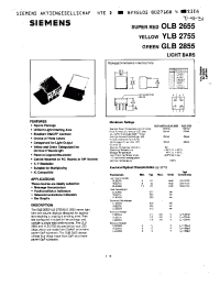 Datasheet GLB2855 manufacturer Siemens