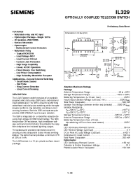 Datasheet IL329 manufacturer Siemens