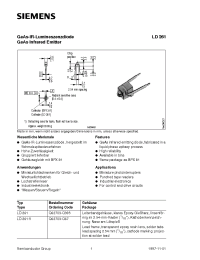 Datasheet LD261-5 manufacturer Siemens