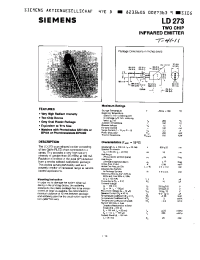 Datasheet LD273 manufacturer Siemens