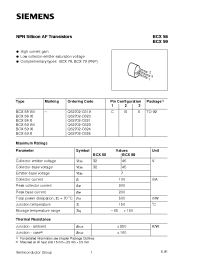 Datasheet Q62702-C619 manufacturer Siemens