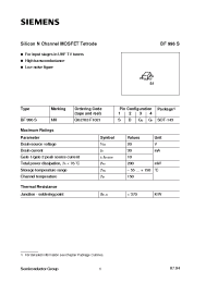 Datasheet Q62702-F1021 manufacturer Siemens