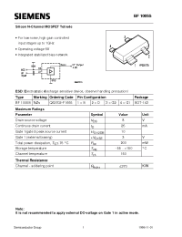 Datasheet Q62702-F1665 manufacturer Siemens