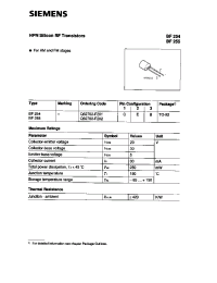 Datasheet Q62702-F201 manufacturer Siemens