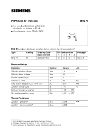 Datasheet Q62702-F804 manufacturer Siemens
