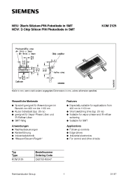 Datasheet Q62702-K0047 manufacturer Siemens