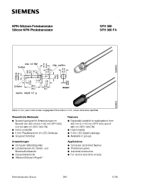Datasheet Q62702-P1189 manufacturer Siemens
