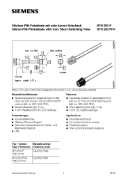 Datasheet Q62702-P946 manufacturer Siemens