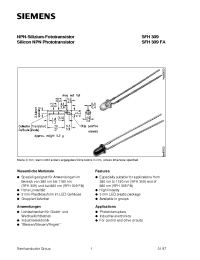 Datasheet Q62702-P997 manufacturer Siemens