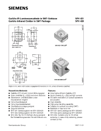 Datasheet Q62703-P0331 manufacturer Siemens
