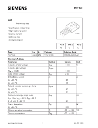 Datasheet Q67078-A4202-A2 manufacturer Siemens