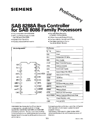 Datasheet SAB8288A manufacturer Siemens