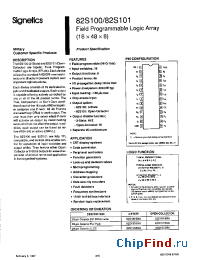 Datasheet 82S100B3A manufacturer Signetics