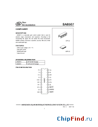 Datasheet SA8507D manufacturer Silan
