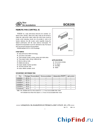 Datasheet SC8206A4K manufacturer Silan