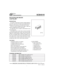 Datasheet SC84510CP manufacturer Silan