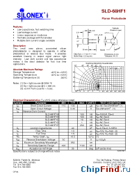 Datasheet SLD-68HF1 manufacturer Silonex