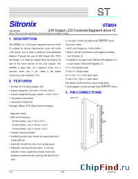 Datasheet ST8024 manufacturer Sitronix