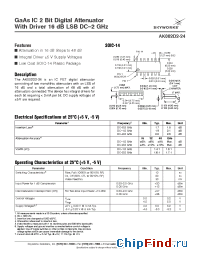 Datasheet AK002D2-24 manufacturer Skyworks