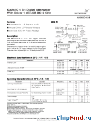 Datasheet AK002D4-24 manufacturer Skyworks