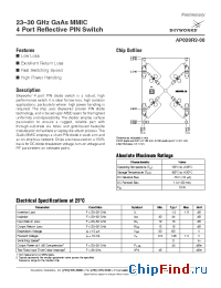 Datasheet AP028R2-00 manufacturer Skyworks