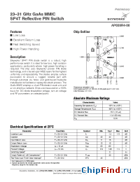 Datasheet AP028R4-00 manufacturer Skyworks