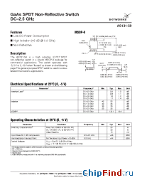 Datasheet AS131-59 manufacturer Skyworks