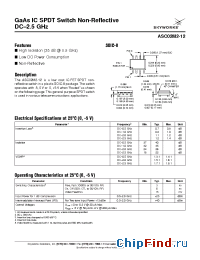 Datasheet ASC02M2-12 manufacturer Skyworks