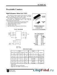 Datasheet HC161 manufacturer SLS