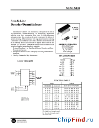 Datasheet LS138 manufacturer SLS