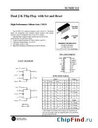 Datasheet SL74HC112D manufacturer SLS