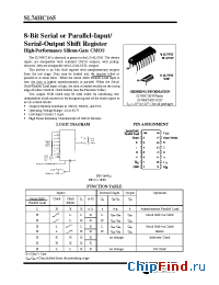 Datasheet SL74HC165D manufacturer SLS