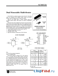 Datasheet SL74HC221D manufacturer SLS