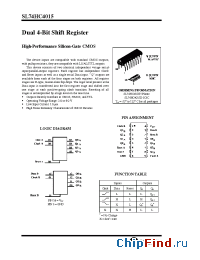 Datasheet SL74HC4015D manufacturer SLS
