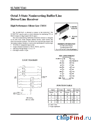 Datasheet SL74HCT241 manufacturer SLS