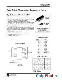 Datasheet SL74HCT373D manufacturer SLS