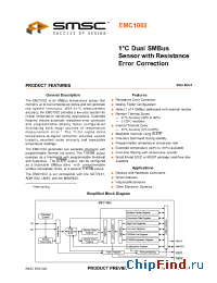 Datasheet EMC1002-1-ACZB-TR manufacturer SMSC