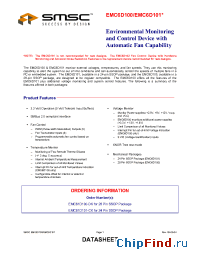 Datasheet EMC6D101-CK manufacturer SMSC