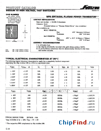 Datasheet 189XC002 manufacturer Solitron