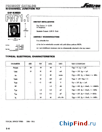 Datasheet U1897E manufacturer Solitron