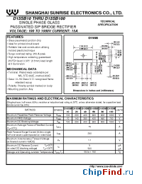 Datasheet D15SB20 manufacturer SSE