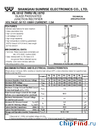 Datasheet RL152G manufacturer SSE
