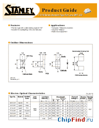 Datasheet AY1101W manufacturer Stanley