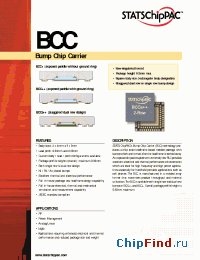 Datasheet BCC manufacturer STATS