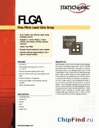 Datasheet FLGA manufacturer STATS