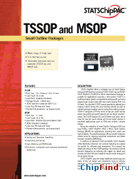 Datasheet TSSOP manufacturer STATS