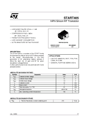 Datasheet 405 manufacturer STMicroelectronics