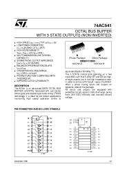 Datasheet 74AC541B manufacturer STMicroelectronics