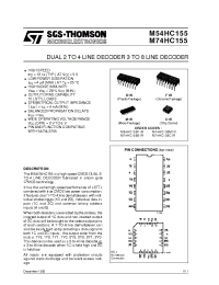 Datasheet 74HC155 manufacturer STMicroelectronics