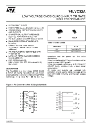 Datasheet 74LVC32ATTR manufacturer STMicroelectronics